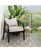 Tapis en vinyle d'intérieur/extérieur Celosía Natural multicolore - 66x150x2.8 cm