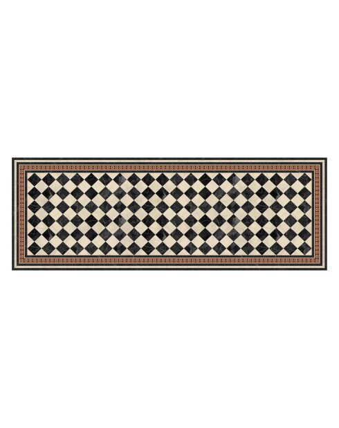 Tapis en vinyle d'intérieur/extérieur Scacchi  multicolore - 50x140x2.8 cm