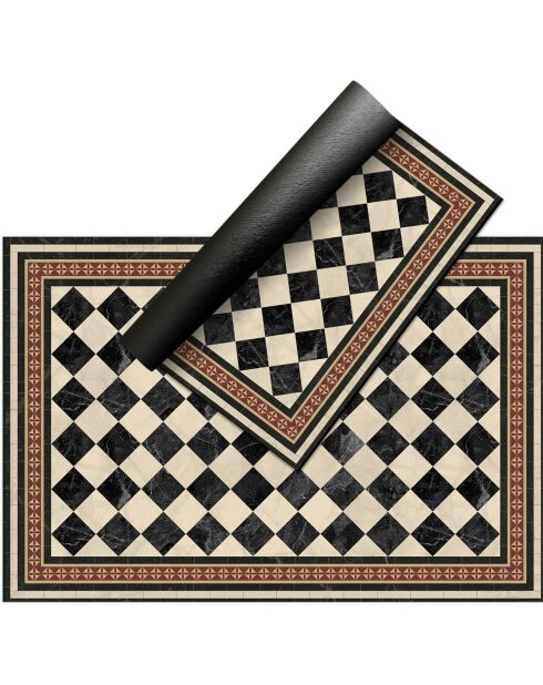 Tapis en vinyle d'intérieur/extérieur Scacchi  multicolore - 50x140x2.8 cm