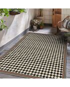 Tapis en vinyle d'intérieur/extérieur Scacchi  multicolore - 66x100x2.8 cm