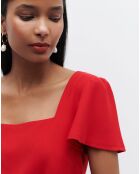 Robe Novio rouge clair