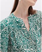 Blouse Cléa turquoise