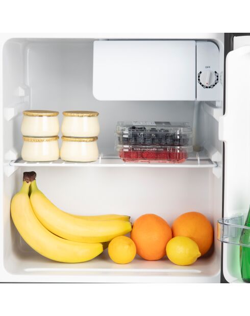 Mini réfrigérateur 45L noir - 45x44.5x50 cm