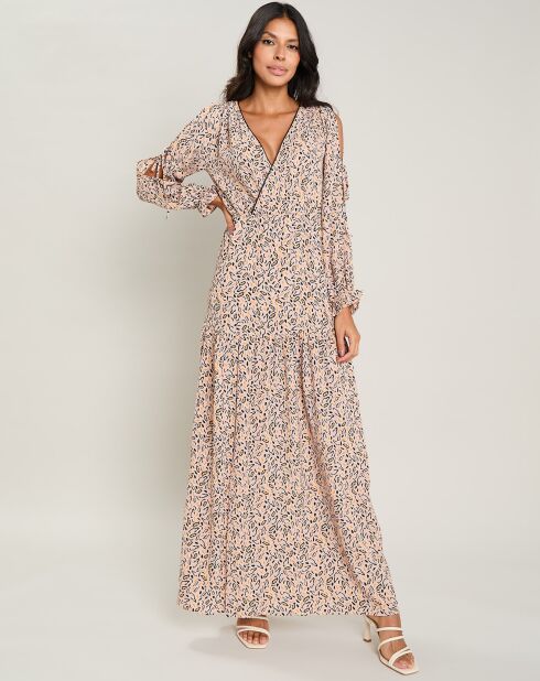 Robe Charlotte imprimée rose