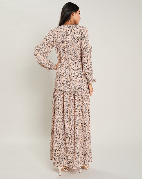 Robe Charlotte imprimée rose