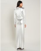 Robe Chanel argentée