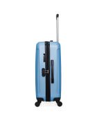 Valise Cabine 4 roues simples 55 cm Fogo bleu doré