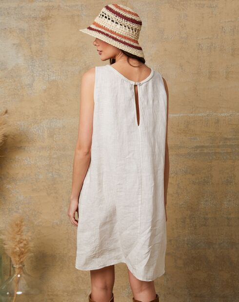 Robe 100% Lin Carolyn beige
