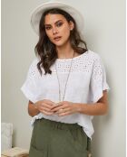 Top Elymis blanc