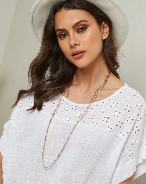 Top Elymis blanc