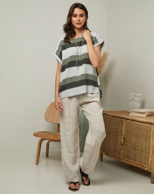 Tapa de abeto verde caqui