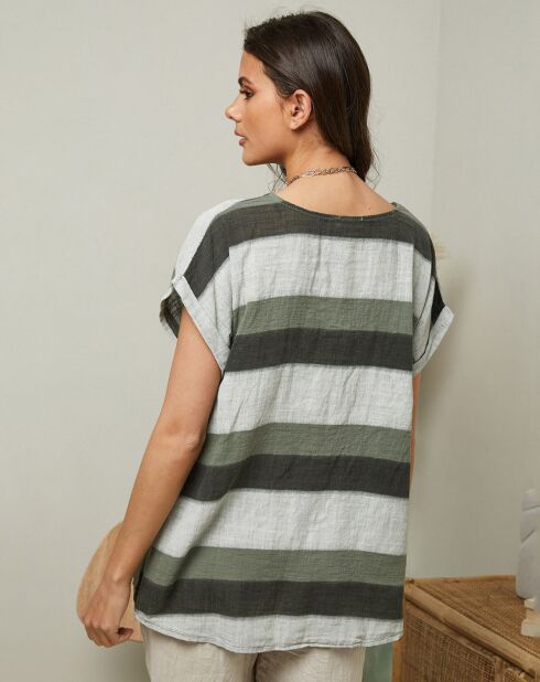 Tapa de abeto verde caqui