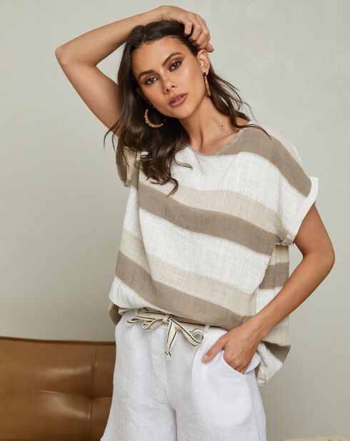 Top Epicea taupe
