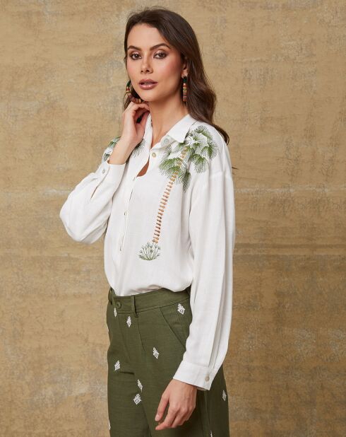 Chemise Eugenie blanche