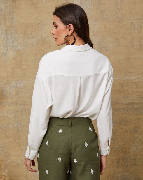 Chemise Eugenie blanche