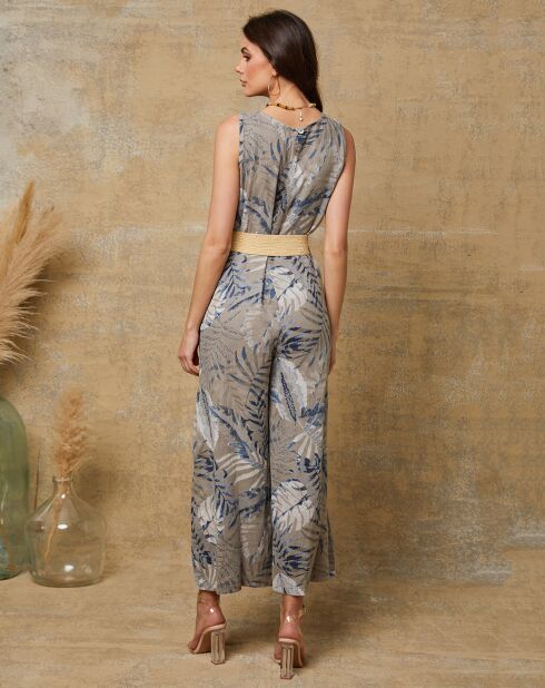 Combinaison 100% Lin Magda taupe