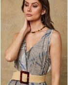 Combinaison 100% Lin Magda taupe