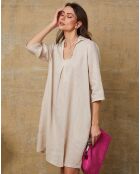 Robe 100% Lin Mouna beige