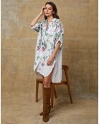 Robe 100% Lin Pardess blanche