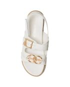 Sandales Dania blanches