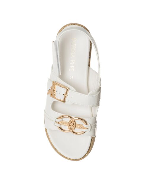Sandales Dania blanches