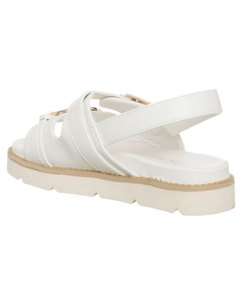 Sandales Dania blanches