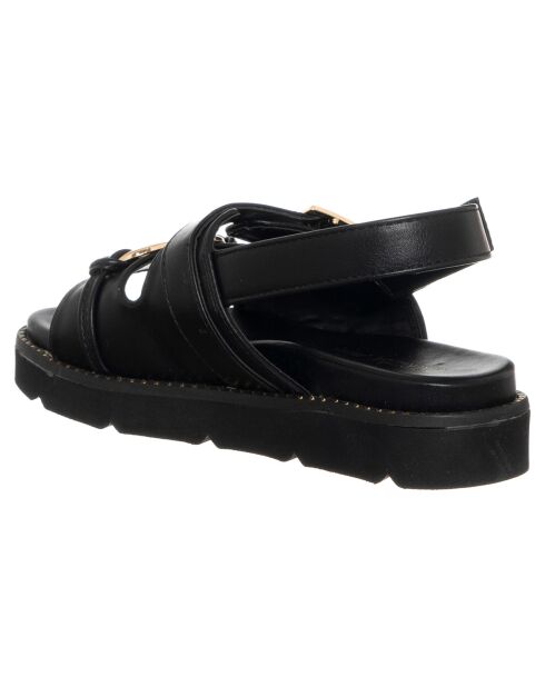 Sandalias negras Dania