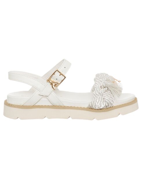 Sandales Justine blanches