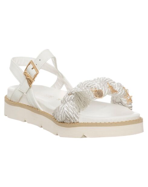 Sandales Justine blanches