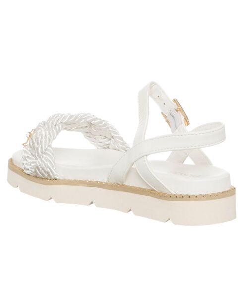 Sandales Justine blanches
