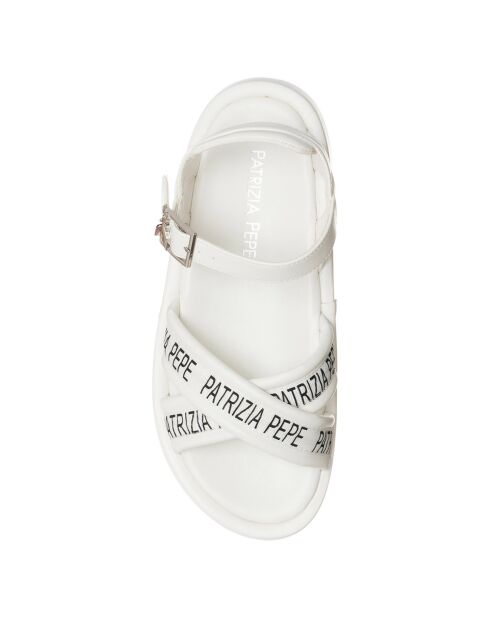 Chloé weiße Sandalen