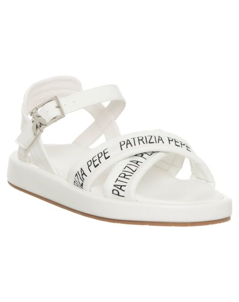 Chloé weiße Sandalen