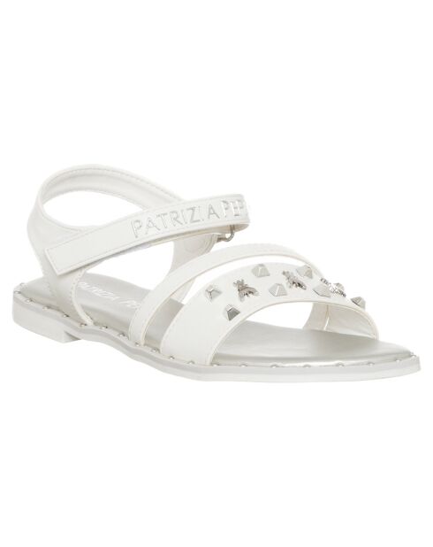 Weiße Sandalen Marie