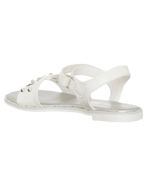 Weiße Sandalen Marie