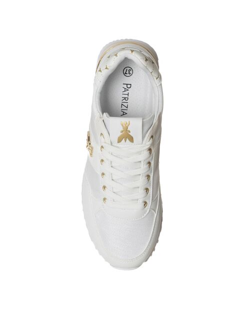 Sneakers en Cuir Louise blanches