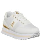 Sneakers en Cuir Louise blanches