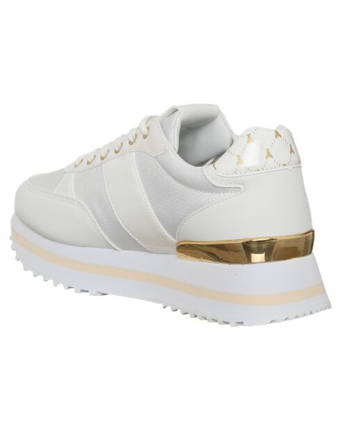 Sneakers en Cuir Louise blanches