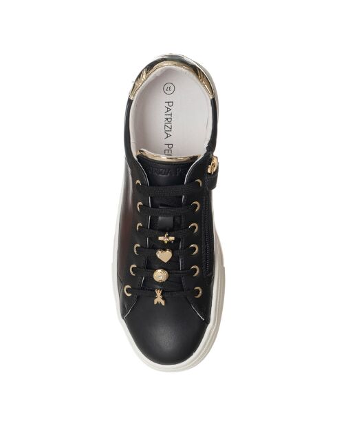Sneakers en Cuir Tess noires