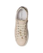 Sneakers en Cuir Tess beiges