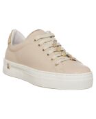 Sneakers en Cuir Tess beiges