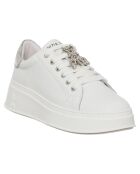 Sneakers en Cuir Angèle blanches