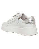 Sneakers en Cuir Angèle blanches