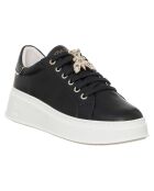 Sneakers en Cuir Angèle noires