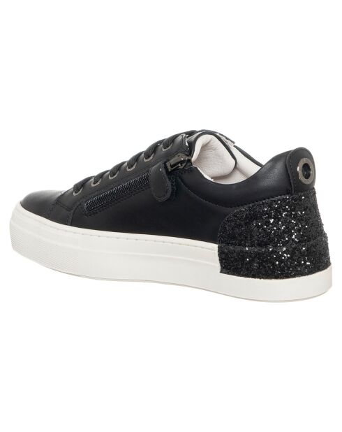 Sneakers en Cuir Augustine noires