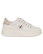 Sneakers en Cuir Felicia blanc/doré