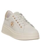 Sneakers en Cuir Felicia blanc/doré