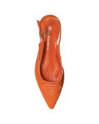 Slingbacks Léa oranges