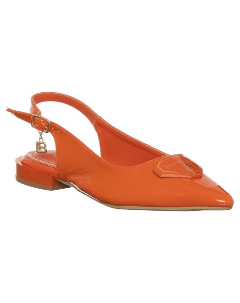 Slingbacks Léa oranges