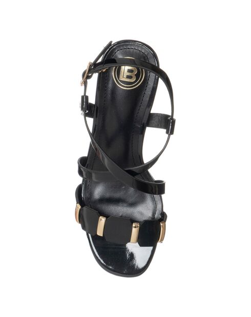 Sandales Aloyse noires - Talon 6 cm