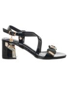 Sandales Aloyse noires - Talon 6 cm